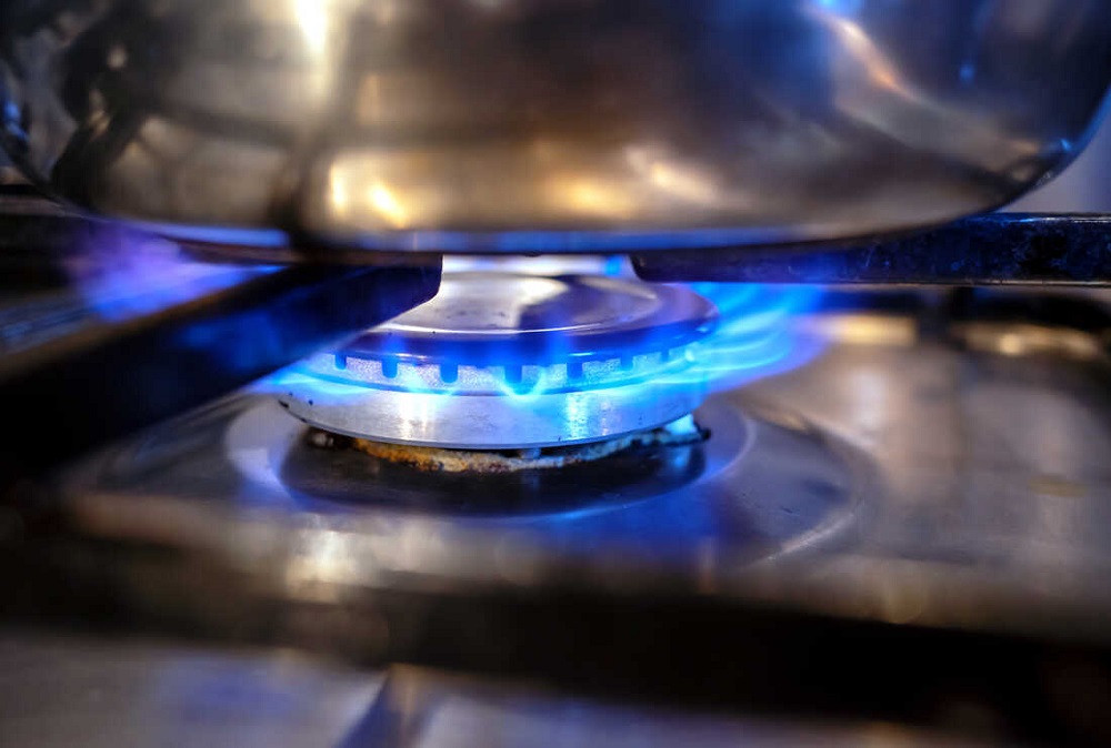 Old-fashioned Natural Gas Stove