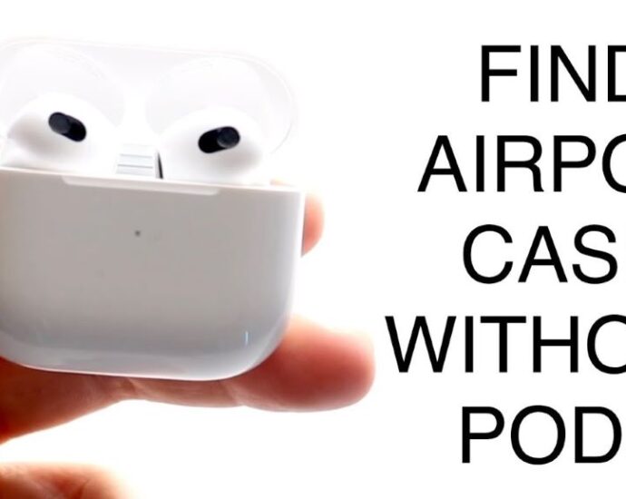 Find Your AirPod Case Without Pods
