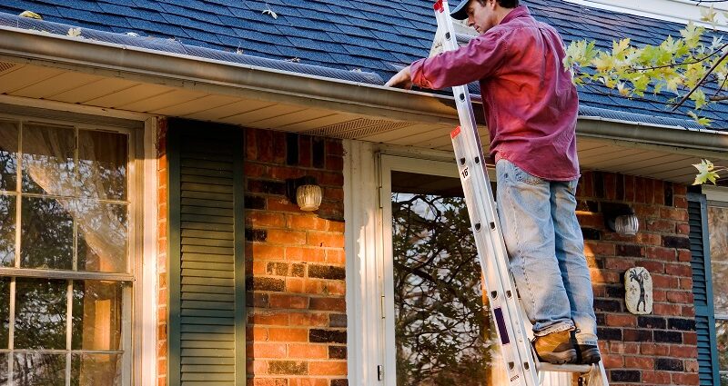 Inspect Roof and Gutters Spring