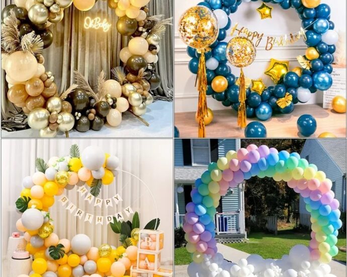 How to Decorate Balloon Backdrop Frame