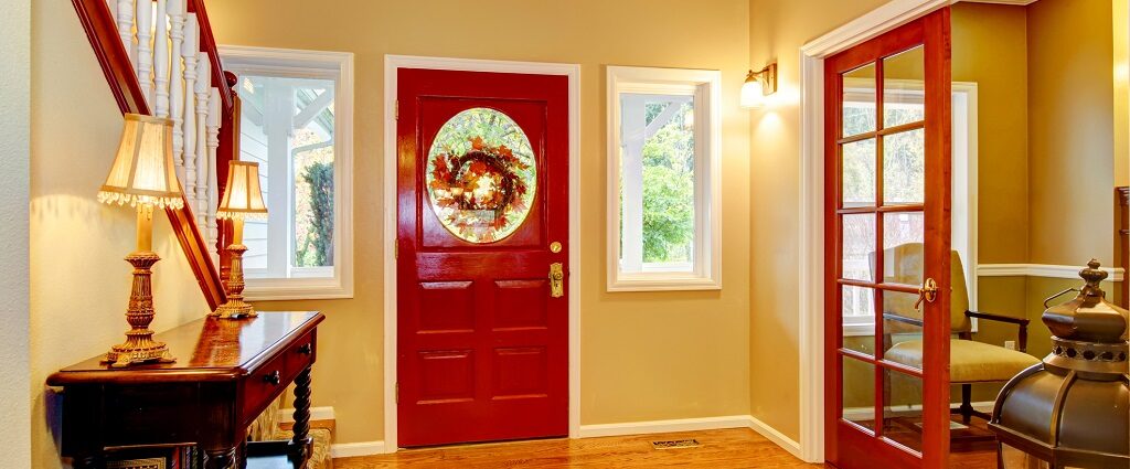 What is the best color to paint an entry hall?