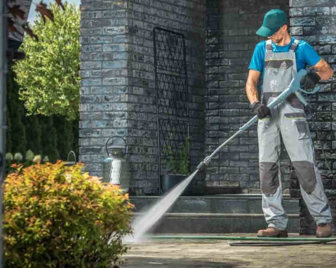 How should I dress for pressure washing