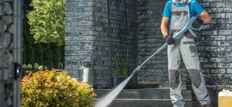 How should I dress for pressure washing