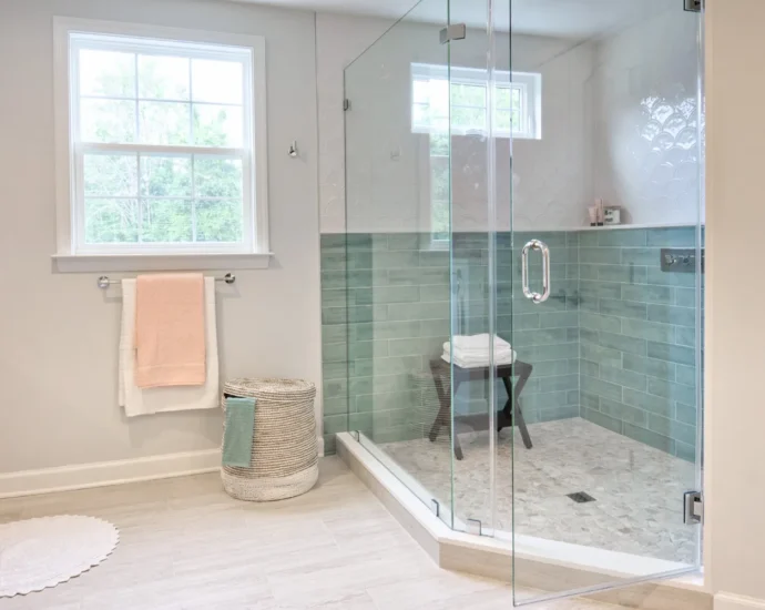 How do you restore a bathroom shower