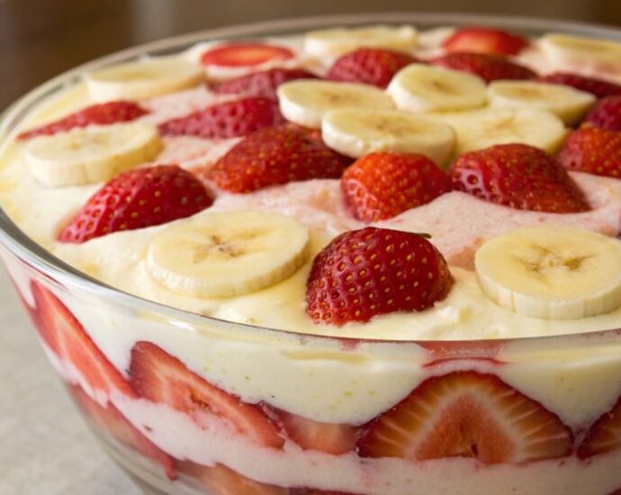 Strawberry banana pudding recipe guide with condensed milk
