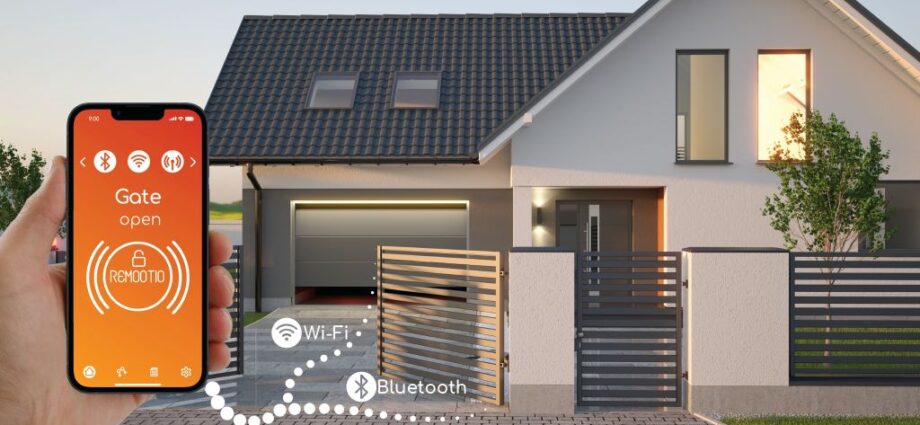 Smart garage door with Wi-Fi opener and predictive repair technology for automated home access