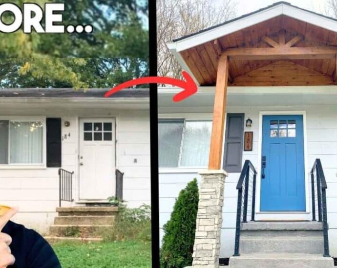 How long does it take to add a gable porch roof to an existing house