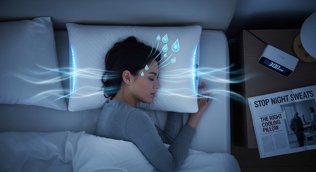 What is the best pillow material for hot sleepers