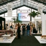 Luxury furniture and interior design displays at WestEdge Design Fair 2026 in Los Angeles