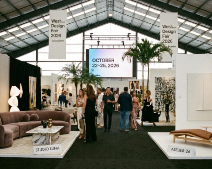 Luxury furniture and interior design displays at WestEdge Design Fair 2026 in Los Angeles