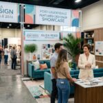 Interior designer showcase at South Florida Home Design Show Fort Lauderdale 2026