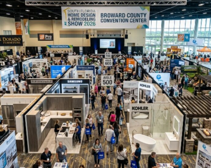 South Florida Home Design and Remodeling Show 2026 exhibitor floor at Broward County Convention Center