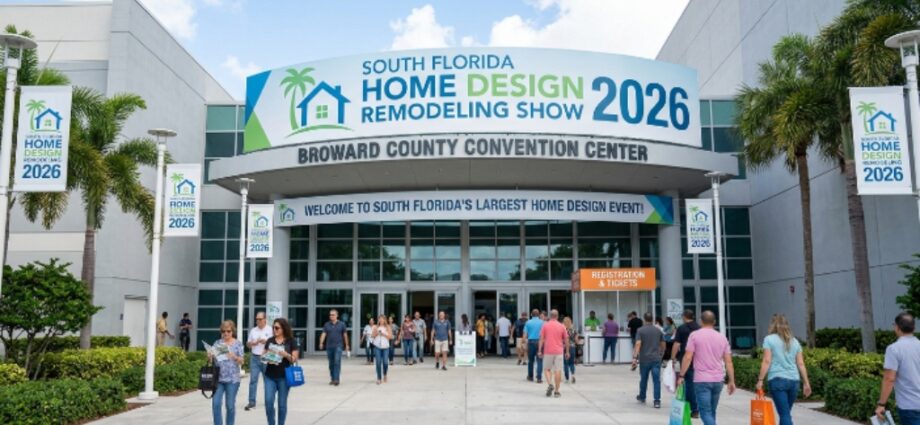 South Florida Home Design Remodeling Show 2026 entrance at Broward County Convention Center