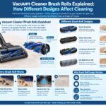 Vacuum cleaner brush rolls explained