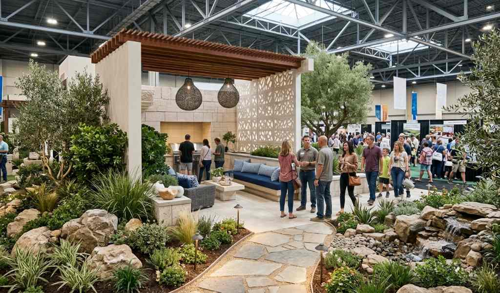 Home remodeling ideas, modern interior finishes, and renovation materials showcased at the Northern California Home and Landscape Expo 2027.