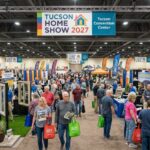 Visitors exploring exhibitor booths at the Tucson Home Show 2027 at the Tucson Convention Center
