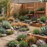 Themed Landscape Showcase display with native plants and drought-tolerant landscaping